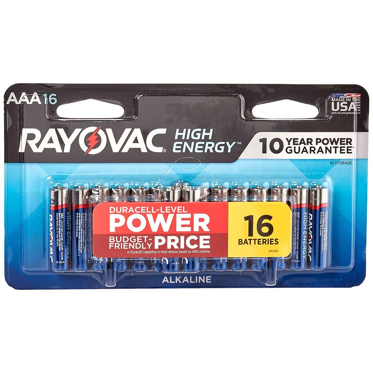 Rayovac(R) 16pk. AAA Batteries
