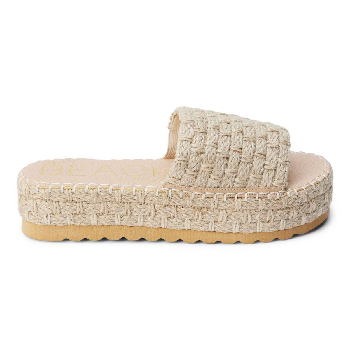 Womens Beach by Matisse Del Mar Platform Slide Sandals