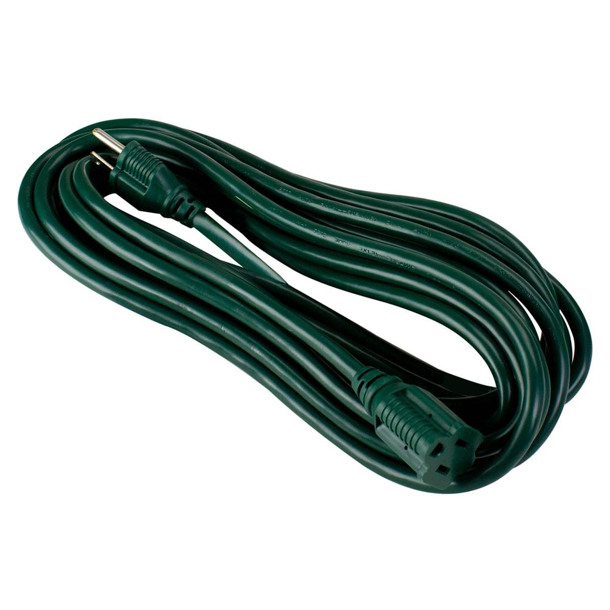 Northlight Seasonal 3-Prong Outdoor Extension Power Cord