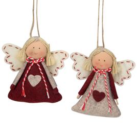 Northlight Seasonal 3.5in. Angel Christmas Ornaments - Set of 2