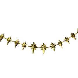 Northlight Seasonal Shiny Gold Star of Bethlehem Garland