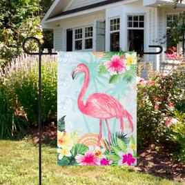 Northlight Seasonal Tropical Flamingo Spring Garden Flag