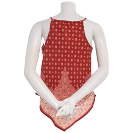 Juniors A. Byer Paisley Bandana Scarf Camisole