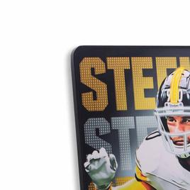 Open Road Steelers Neon Lights Framed Wood Wall Decor