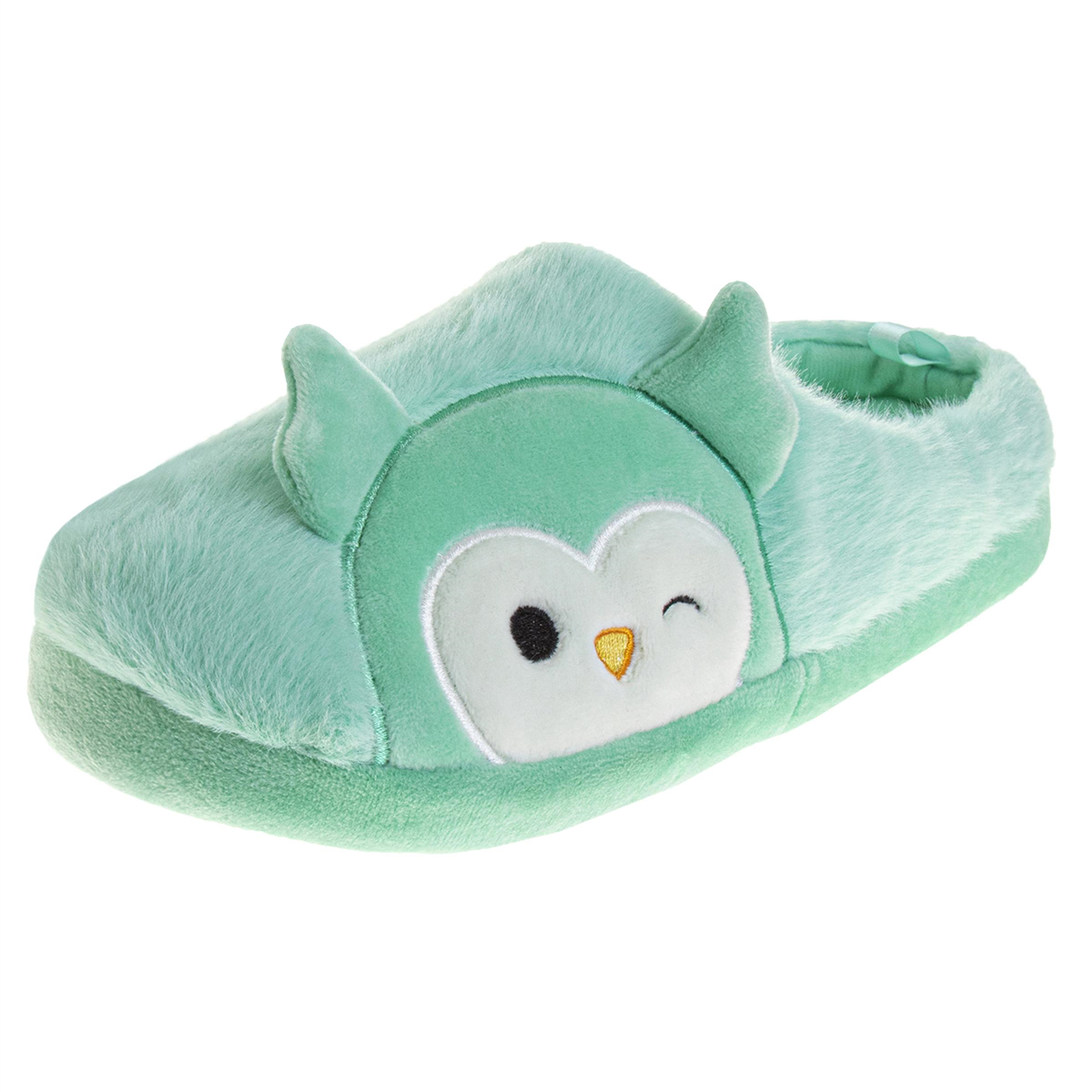 Little Girls Squishmallows Winston the Owl Slippers