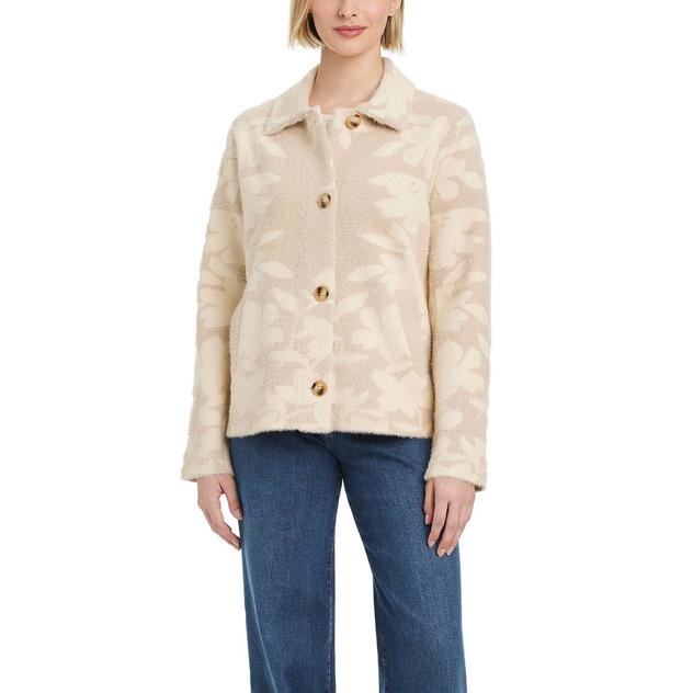 Womens Vince Camuto Single Breasted Short Stretch Fashion Jacket
