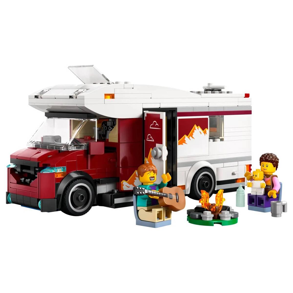 LEGO® CITY Holiday Adventure Camper Van Building Kit