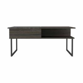 FM FURNITURE Dayton Carbon Espresso Lift Top Coffee Table
