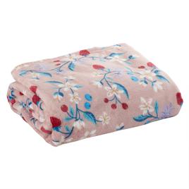 Ashley Cooper(tm) Strawberry Fields Print Plush Throw