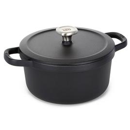 BergHOFF Graphite Enamel Cast Iron 10.25in. Covered Stockpot