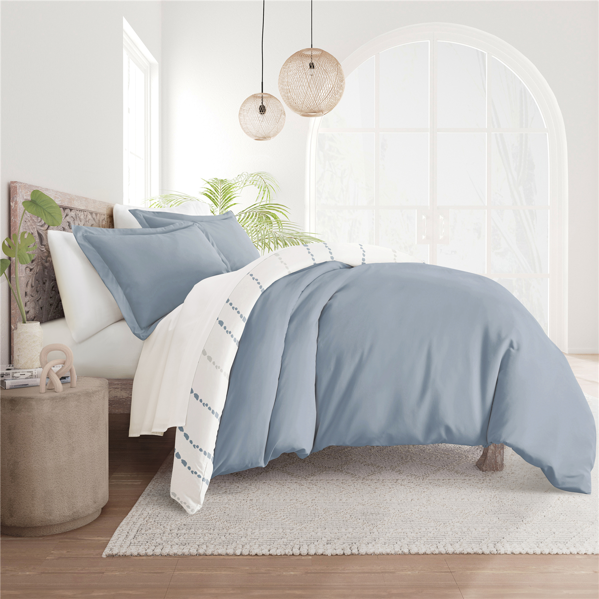 Soft Essentials Ultra-Soft Urban Vibe Reversible Duvet Cover Set