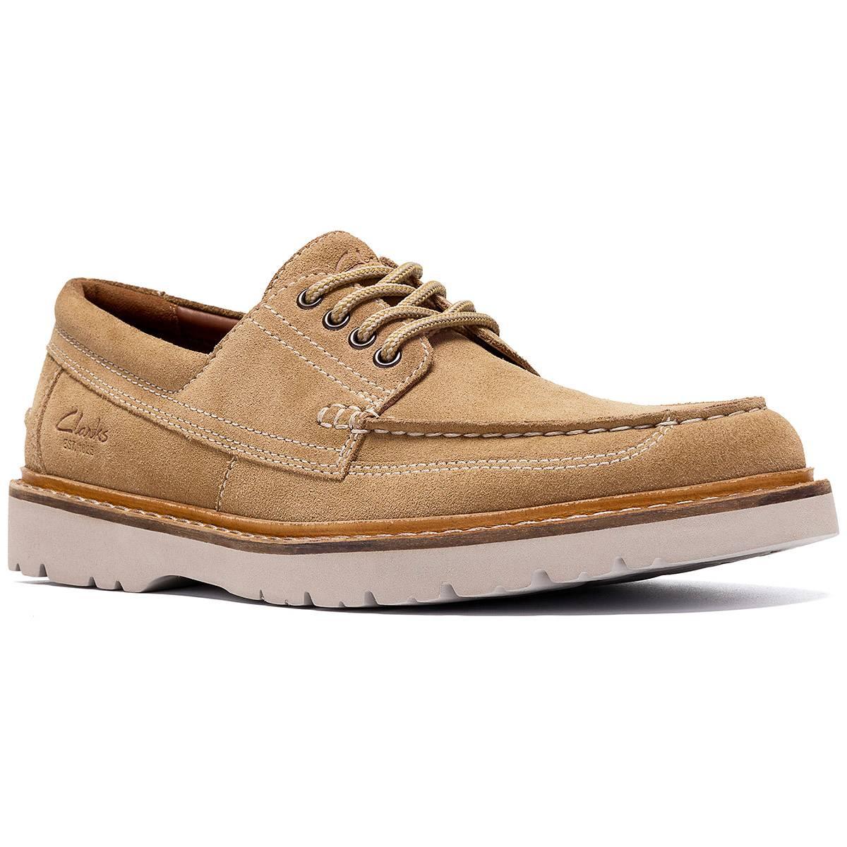Mens Clarks(R) Collection Weltridge Moc Casual Boat Shoes
