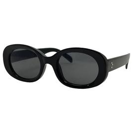 Womens Fantas Eyes Flame Oval Sunglasses
