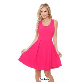 Womens White Mark Crystal Fit & Flare Dress