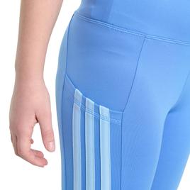 Girls (7-16) adidas® Cellphone Pocket 3 Stripe Leggings