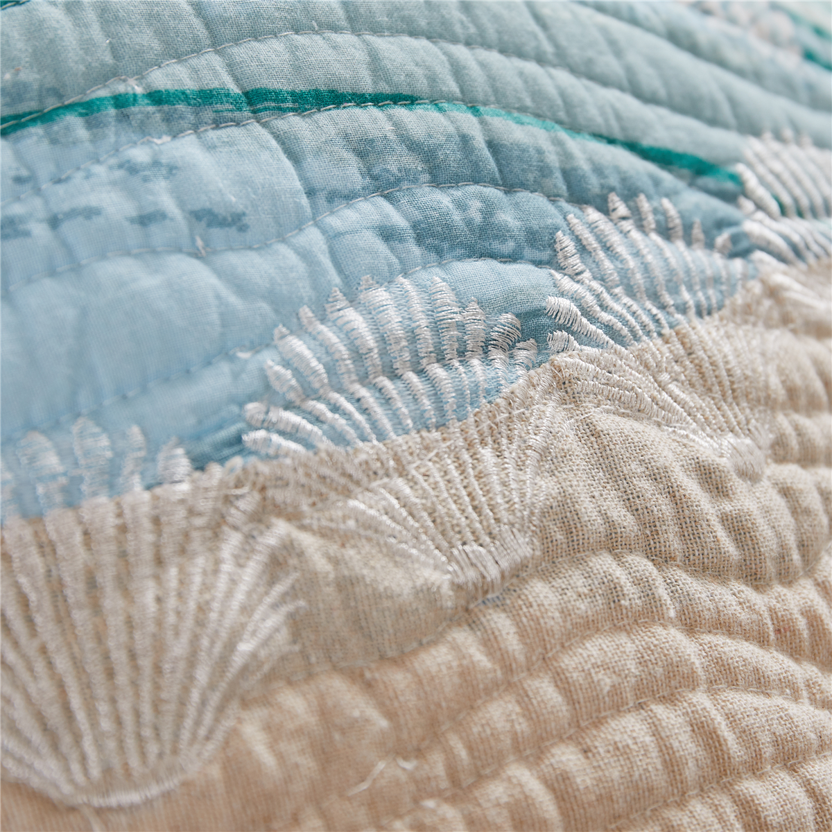 Greenland Home Fashions™ Maui Reversible Quilted Throw Blanket