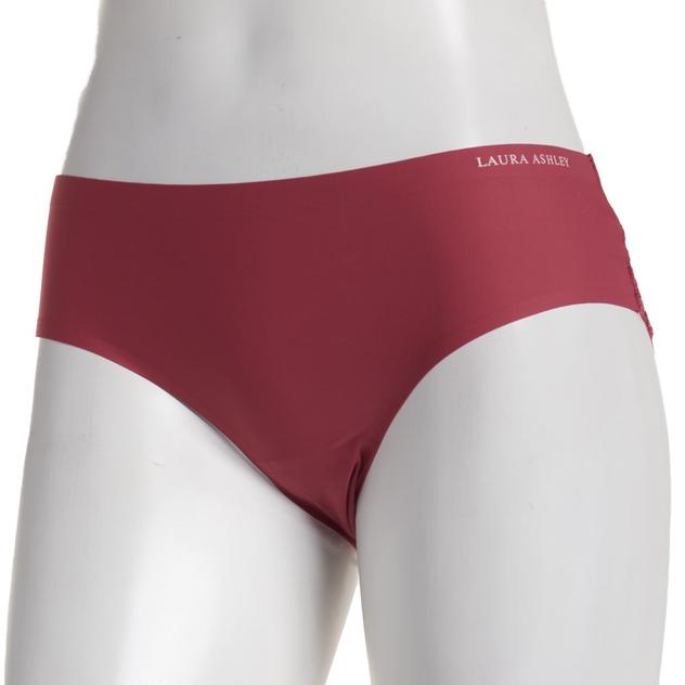 Womens Laura Ashley® Hipster Panties w/Floral Lace LS9525W