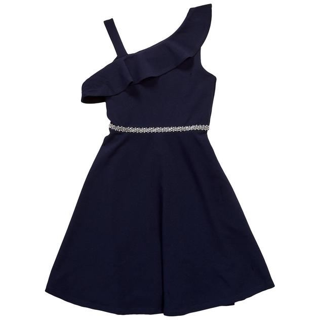 Girls (7-16) Speechless® Cold Shoulder Two Pocket Skater Dress