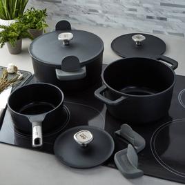 BergHOFF Phantom 6pc. Nonstick Ceramic Cookware Set w/ Lids