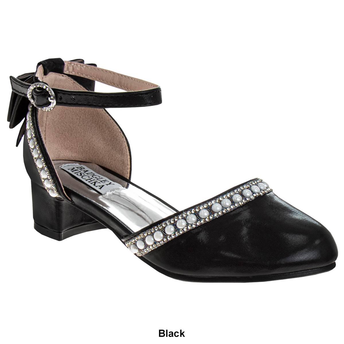 Little Girls Badgley Mischka Slingback Dress Pumps