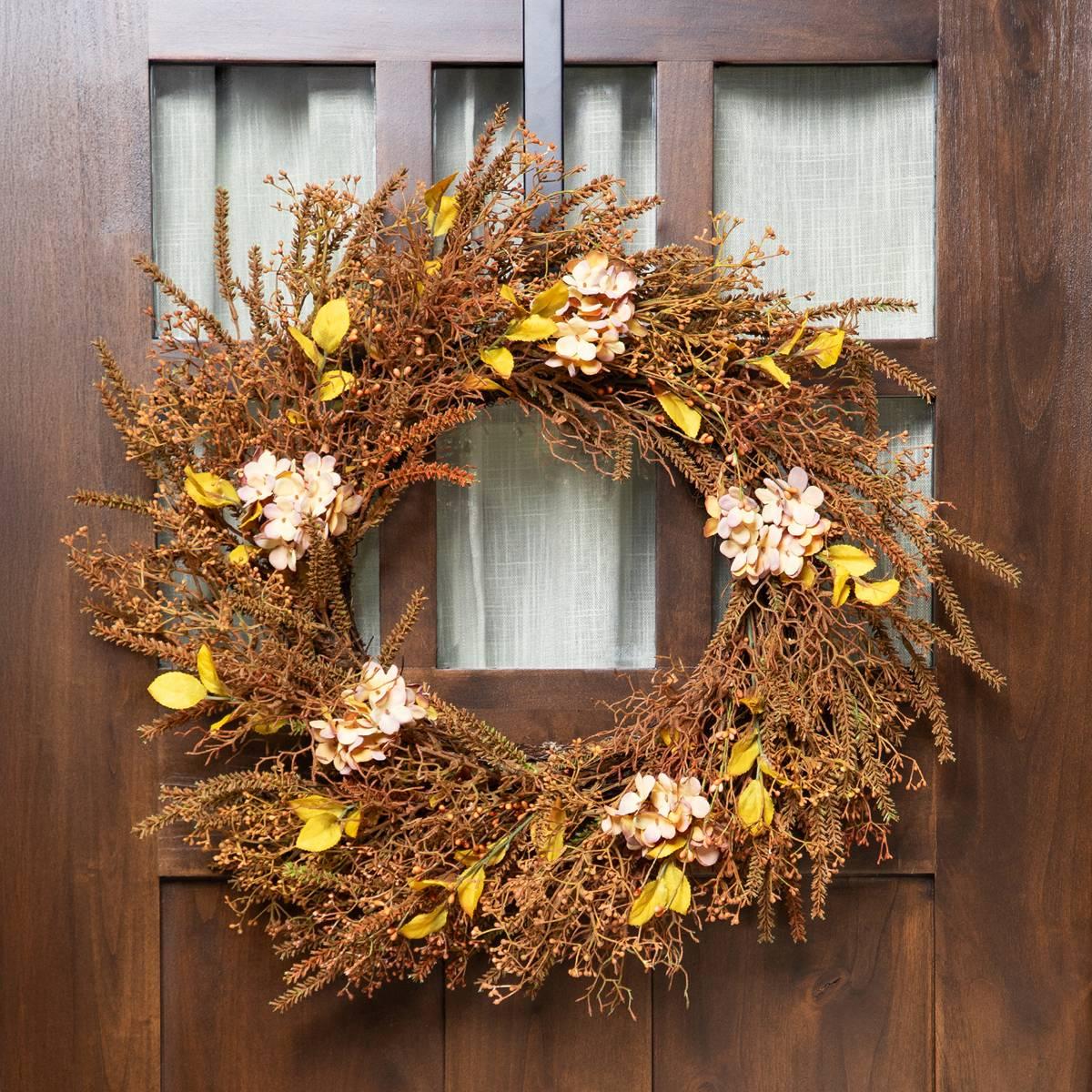 Northlight Seasonal 32in. Fall Grass Artificial Wreath