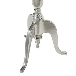 9th & Pike® Silver Aluminum Tapered Accent Table