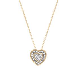 Nova Star™ 1/10ctw. Lab Grown Diamond Heart Pendant