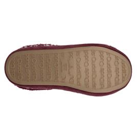 Womens Cuddl Duds® Fair Isle Faux Fur Collar Knit Clog Slippers
