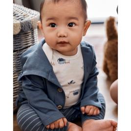 Baby Boy (NB-12M) Carter''s(R) 3pc. Wild & Free Barn Cardigan Set