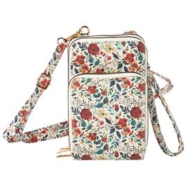 Womens DS Fashion Floral North/South Crossbody Wallet