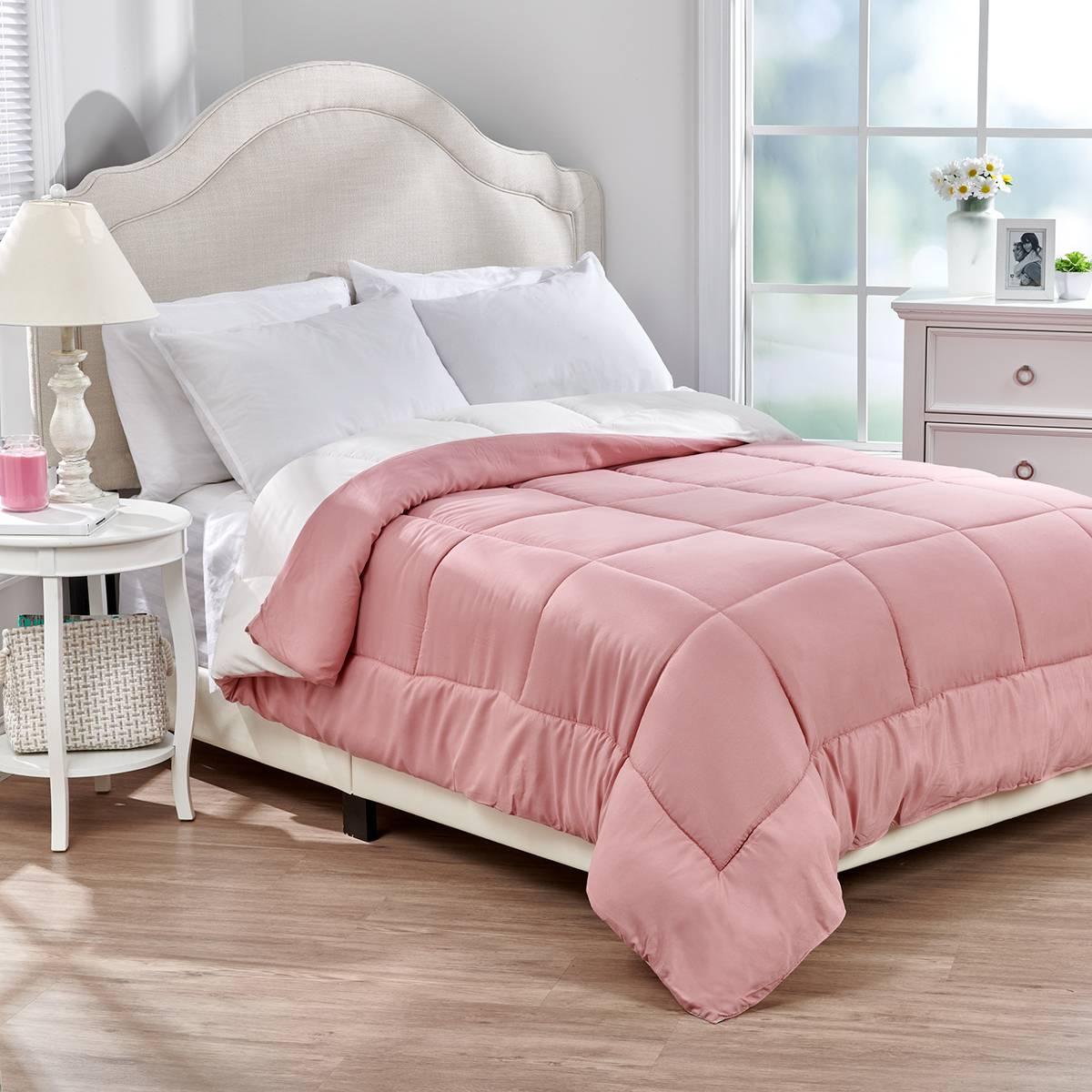 Crafted Home Collection Solid Reversible Oversized Comforter