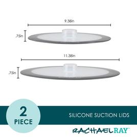Rachael Ray 2pc. Silicone Suction Lid Set