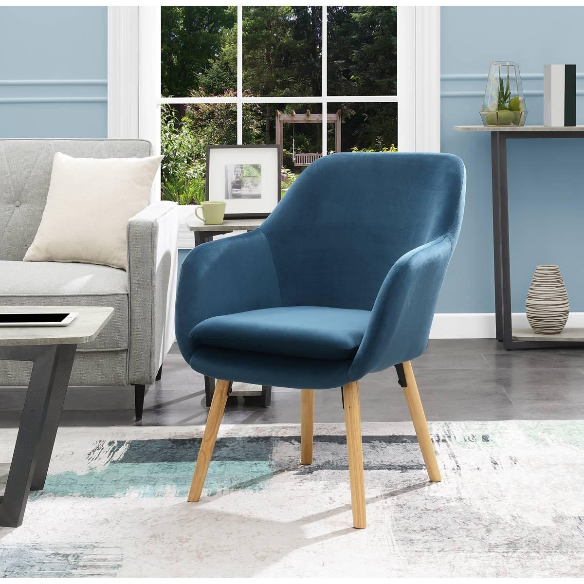 Convenience Concepts Take a Seat Charlotte Fabric Accent Chair