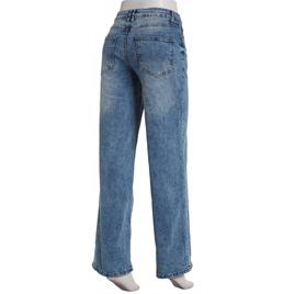 Juniors Madden Girl Ultra 90''s Wide Leg Pants - Medium Wash