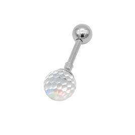 16-Gauge surgical Steel AB Crystal Disco Ball Tragus