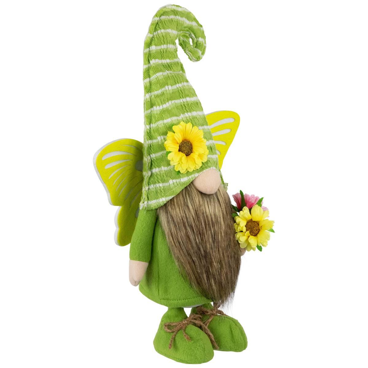 Northlight Seasonal Gnome w/ Butterfly Wings Spring Figurine