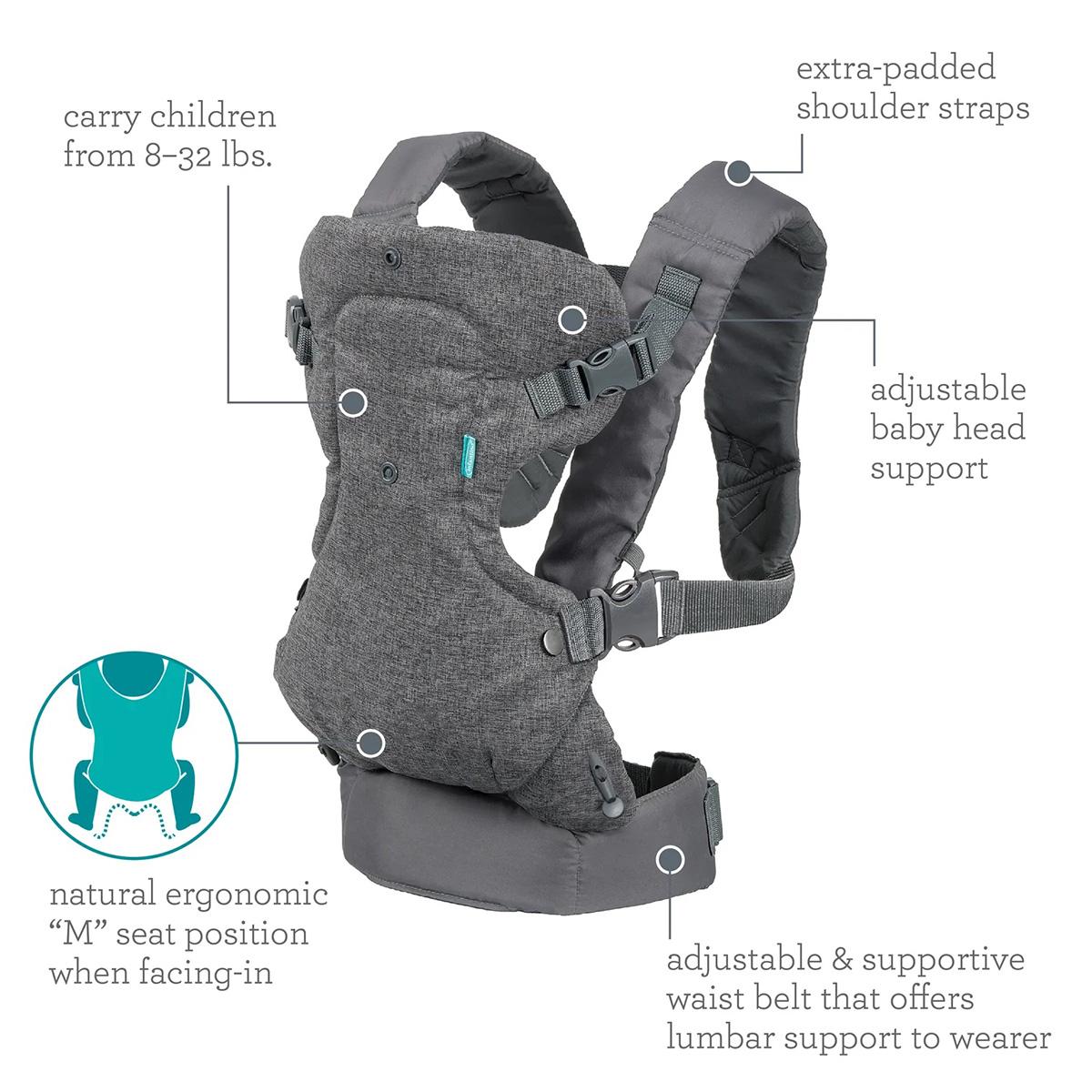 Baby Unisex Infantino Flip 4 In 1 Convertible Carrier™