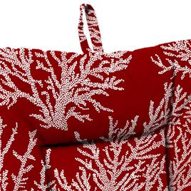 Jordan Manufacturing Seacoral Coastal High Back Chair Cushion