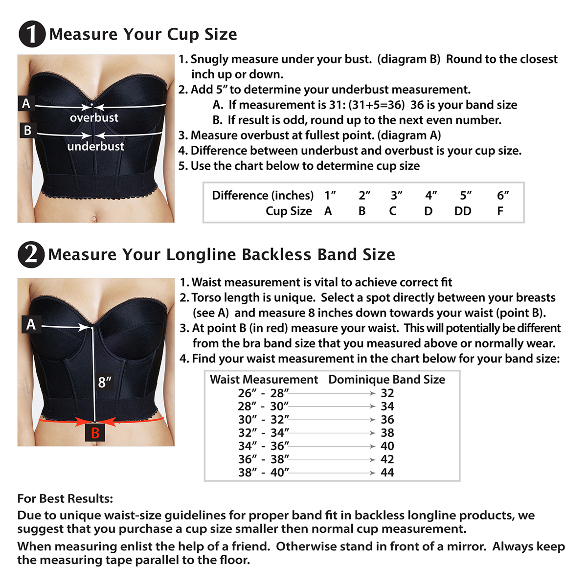 Womens Dominique™ Brie Longline Bra - 6380
