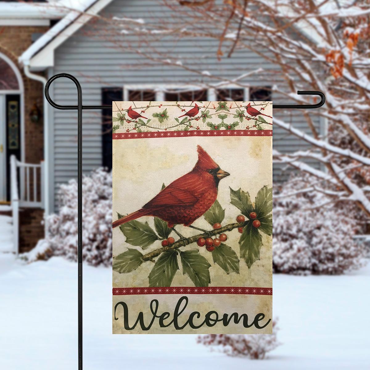 Northlight Seasonal Cardinal Christmas Garden Flag