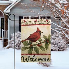 Northlight Seasonal Cardinal Christmas Garden Flag