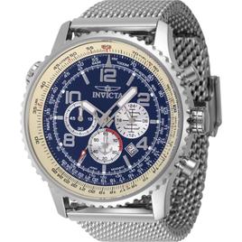 Mens Invicta Ocean Voyage Blue Dial Quartz Watch - 47251