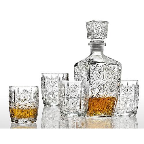 Studio Silversmiths 5pc. Whiskey Set