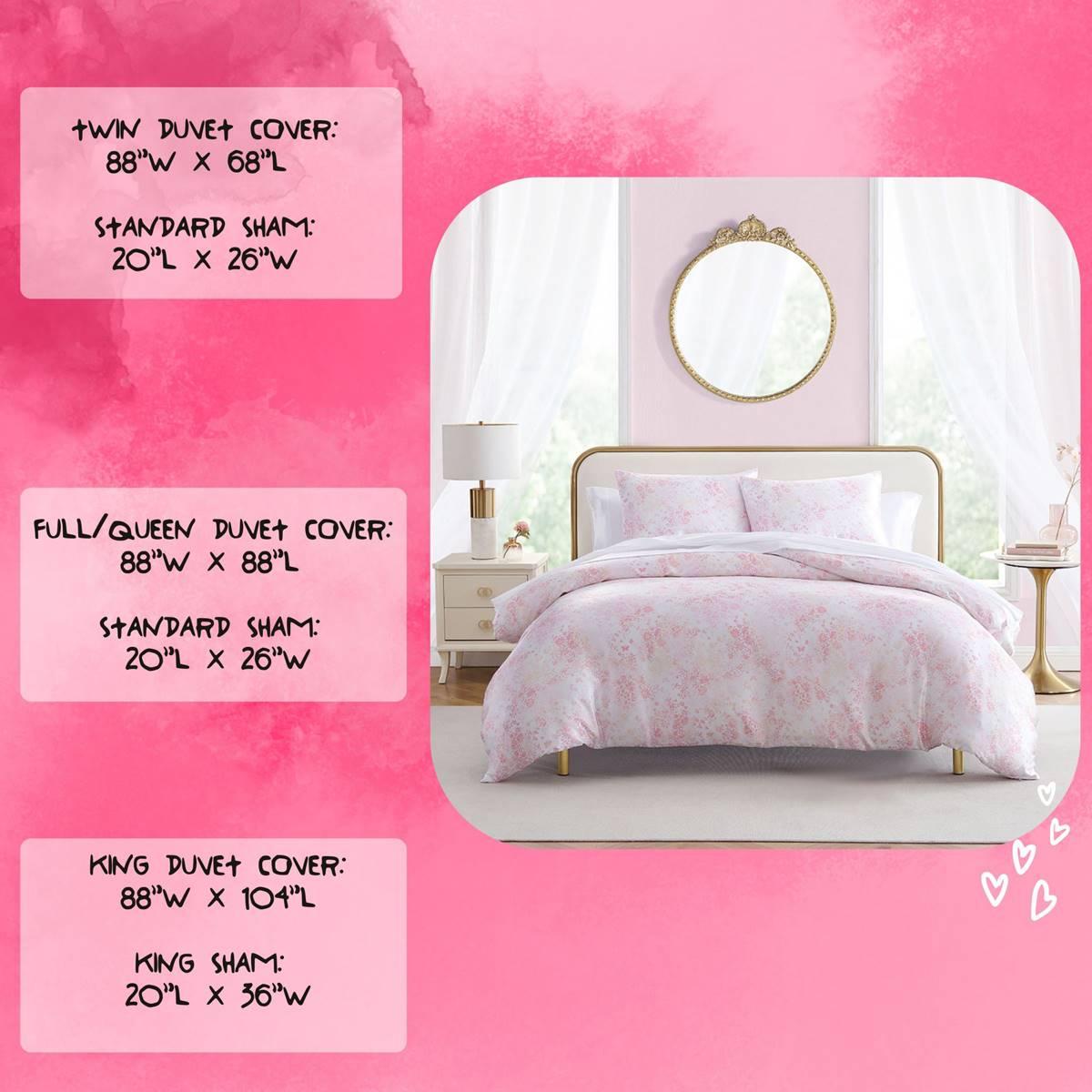 Betsey Johnson Butterfly Garden Duvet Cover Set