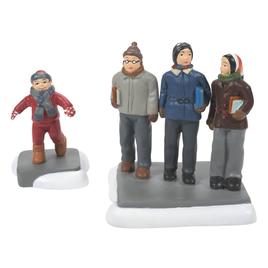 Department 56 A Christmas Story  2pc. C'mon Guys Wait Up Figurine