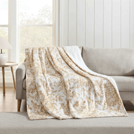Laura Ashley® Bedford Heated Floral Blanket