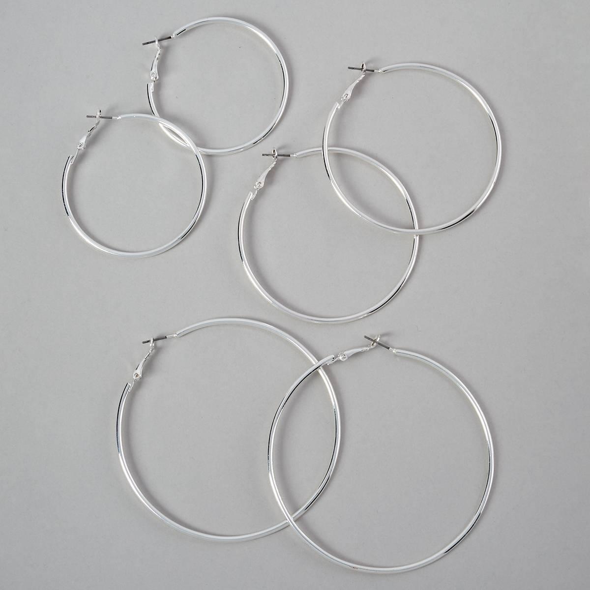 Design Collection Is Silver Multi Earring Set