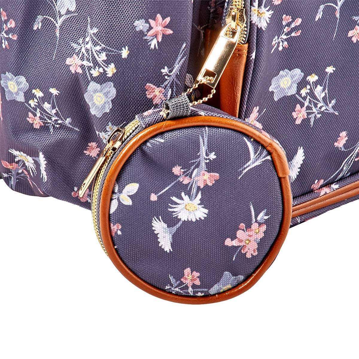 Girls Jessica Simpson Floral Fabric Backpack