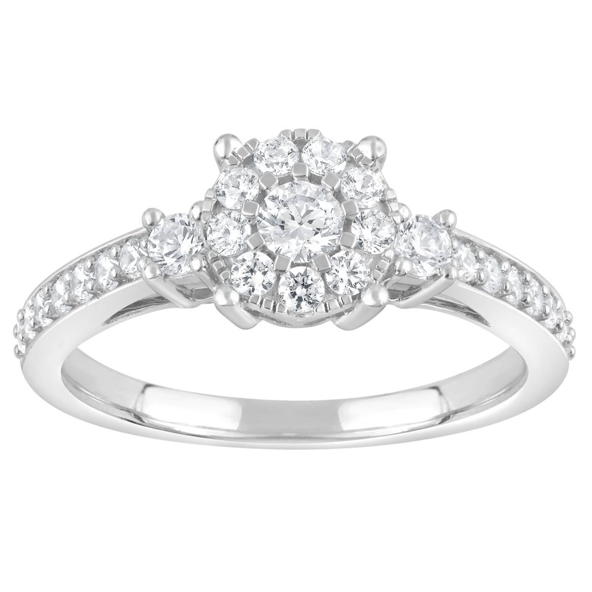 Endless Affection™ 14kt. White Gold Diamond Bridal Ring