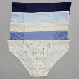 Womens Laura  Ashley® 5pk. Bikini Panties - LS6341-5PKJ